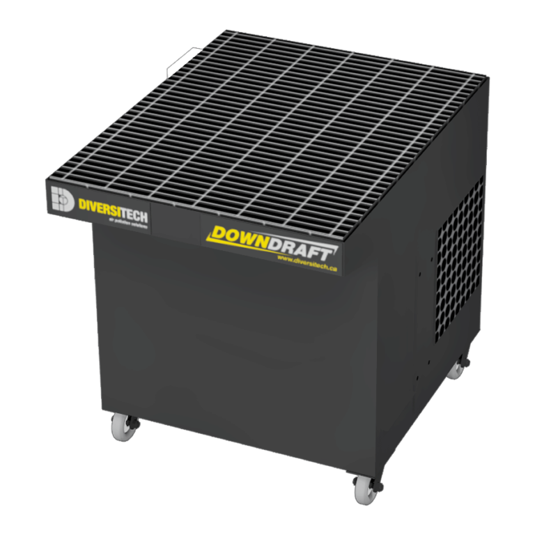 Portable Mini Downdraft Table 1200 CFM | Diversitech